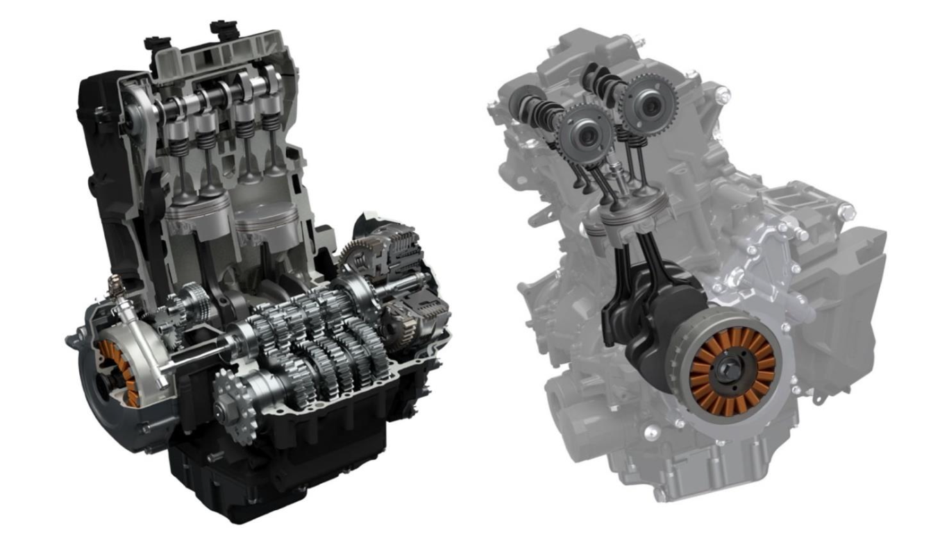 776c.c.水冷並列雙缸引擎，擁有82.9PS @ 8,500RPM的最大馬力和78Nm @ 6,800RPM的最大扭力